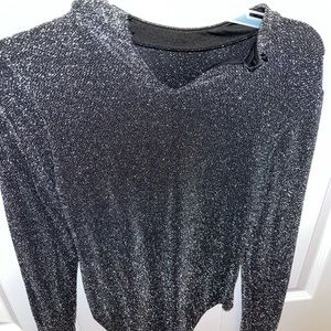 Sparkly sheer bodysuit